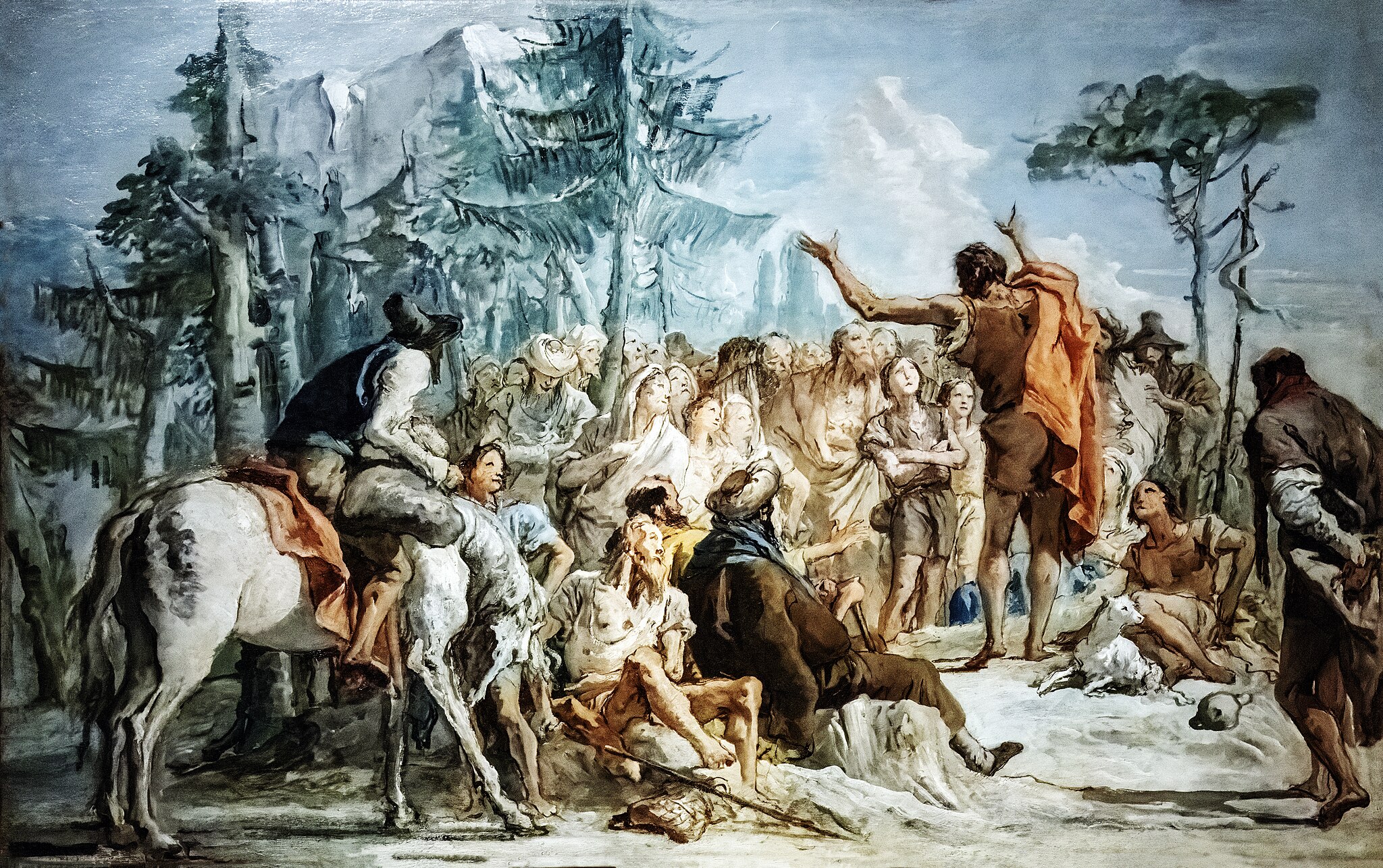 St. John the Baptist Preaching to the Crowds